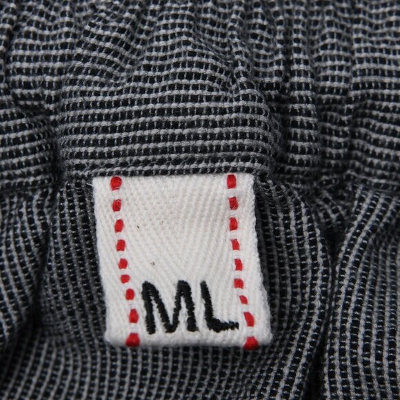 MARRAKSHI LIFE Men's Linen drop crotch harem shorts - Picture 2 of 9